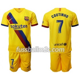 Fußballtrikots FC Barcelona Philippe Coutinho 7 Kinder Auswärts Trikotsatz 2019-2020
